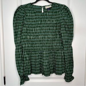 NWT Target brand Universal Thread smocked puff sleeve blouse.